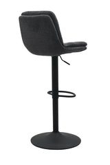 Scaun de bar reglabil Colville, culoare griMobCenter