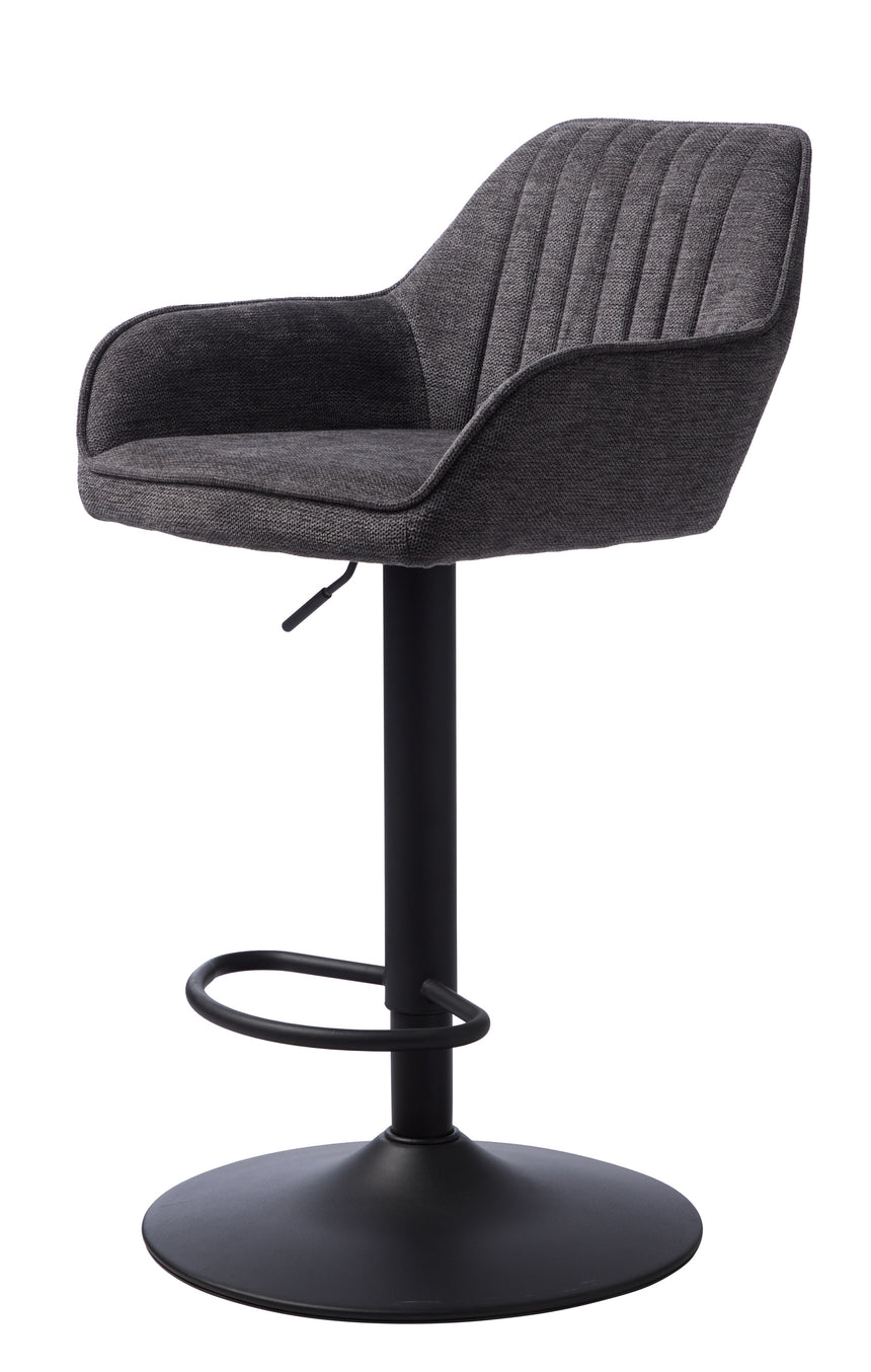 Scaun de bar reglabil NOLAN, culoare griMobCenter