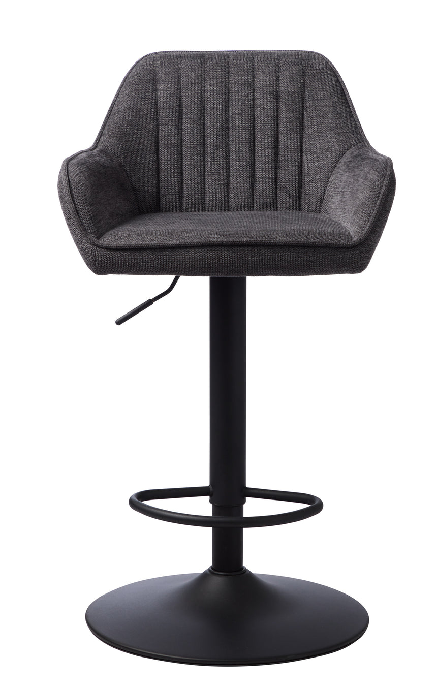 Scaun de bar reglabil NOLAN, culoare griMobCenter