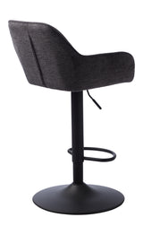 Scaun de bar reglabil NOLAN, culoare griMobCenter