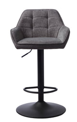 Scaun de bar reglabil NOLAN, culoare square griMobCenter
