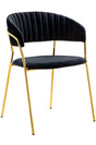 Scaun de dining KH Margo, culoare negruMobCenter