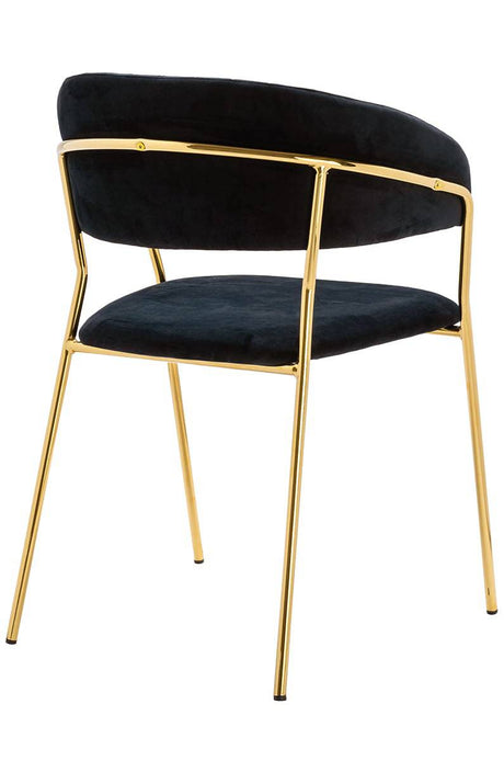 Scaun de dining KH Margo, culoare negruMobCenter
