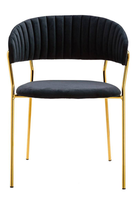 Scaun de dining KH Margo, culoare negruMobCenter