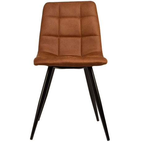 Scaun de dining Lauren, în culoare coniacMobCenter