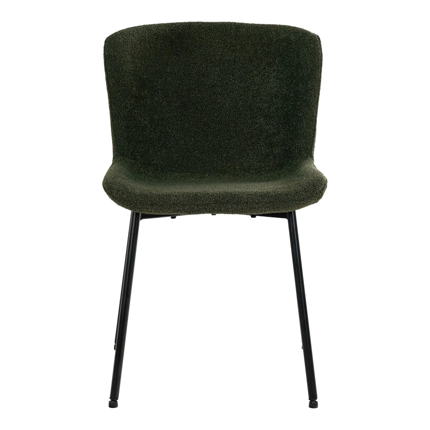 Scaun de dining Maceda - culoare verdeMobCenter