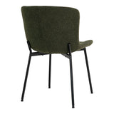Scaun de dining Maceda - culoare verdeMobCenter