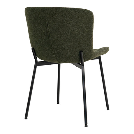 Scaun de dining Maceda - culoare verdeMobCenter