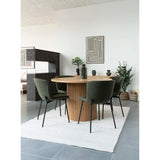 Scaun de dining Maceda - culoare verdeMobCenter