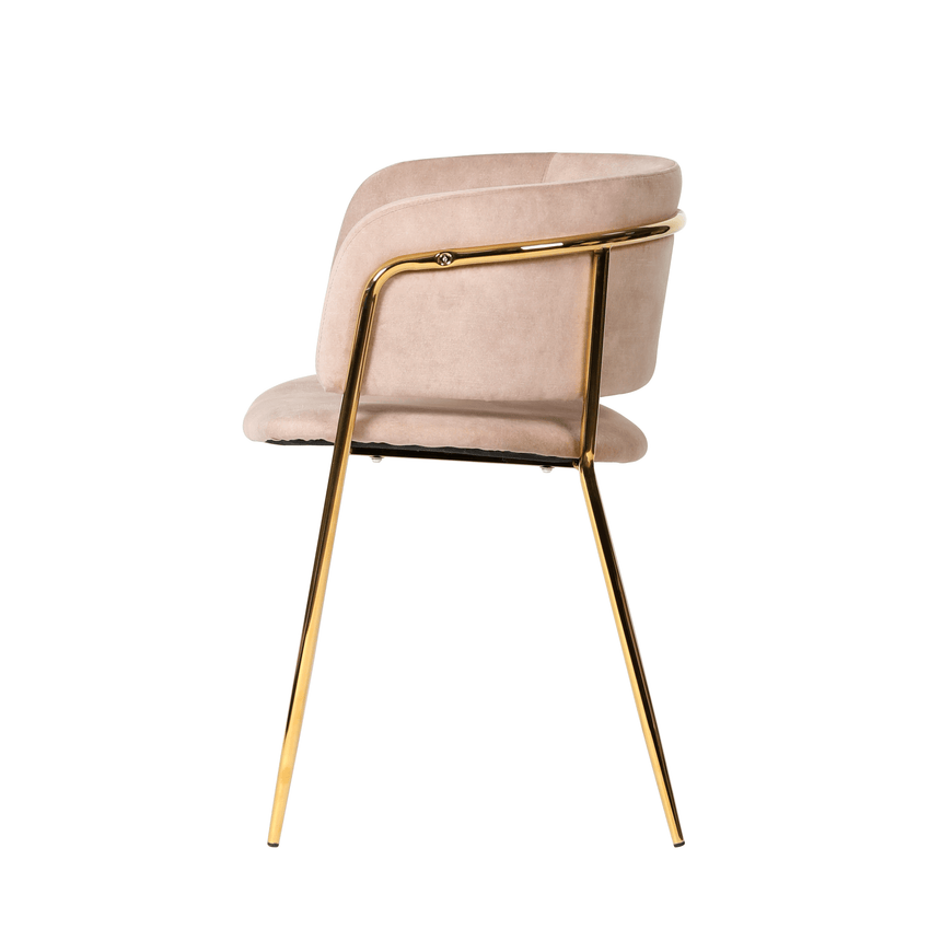 Scaun de dining Mia, culoare trufăMobCenter