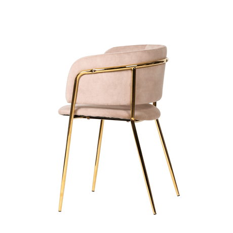 Scaun de dining Mia, culoare trufăMobCenter
