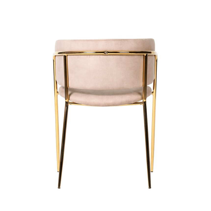 Scaun de dining Mia, culoare trufăMobCenter