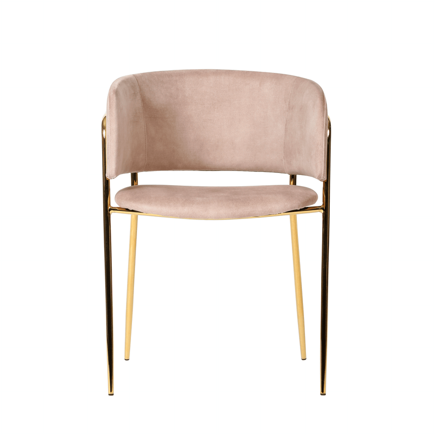 Scaun de dining Mia, culoare trufăMobCenter