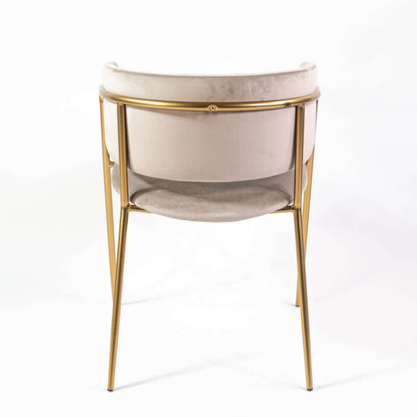 Scaun de dining Mia, culoarea bejMobCenter