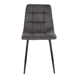 Scaun de dining Middelfart- - culoare griMobCenter