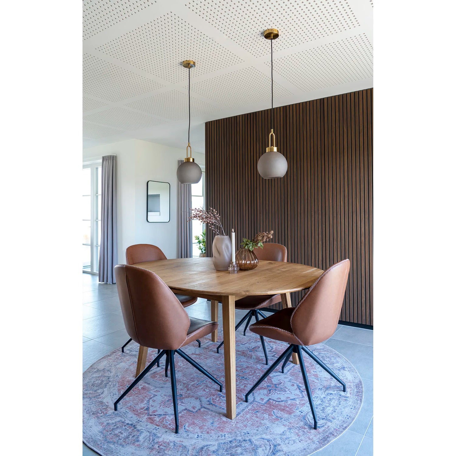 Scaun de dining Monte Carlo II. - culoare maro vintageMobCenter