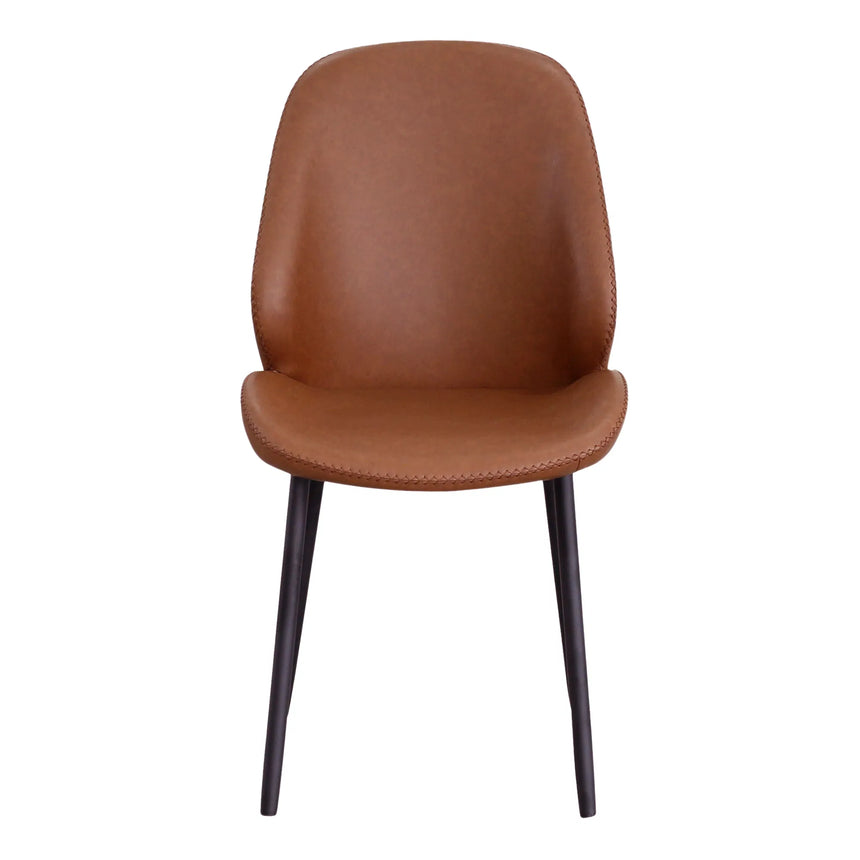 Scaun de dining Monte Carlo - culoare maro vintageMobCenter