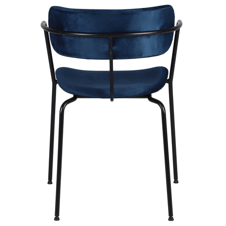Scaun de dining Olivia, în culoare albastruMobCenter