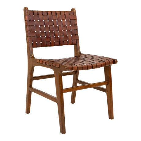 Scaun de dining Perugia - culoare maroMobCenter