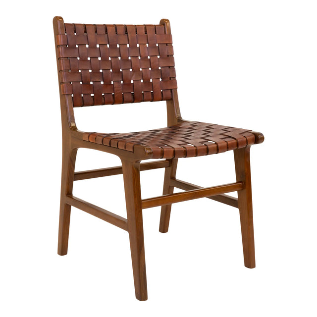 Scaun de dining Perugia - culoare maroMobCenter