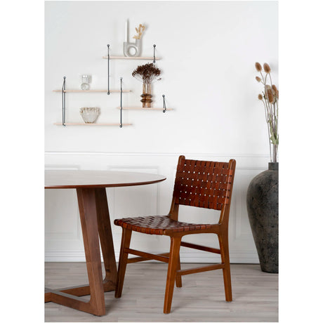 Scaun de dining Perugia - culoare maroMobCenter