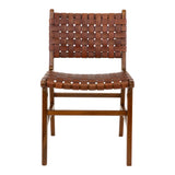 Scaun de dining Perugia - culoare maroMobCenter