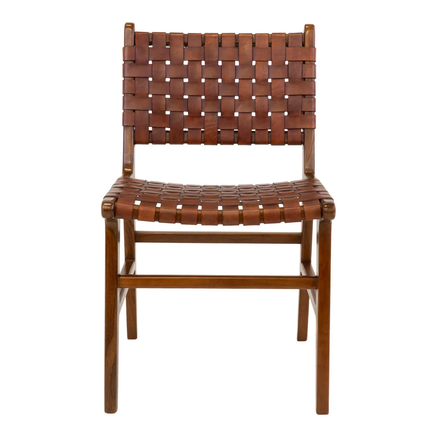 Scaun de dining Perugia - culoare maroMobCenter