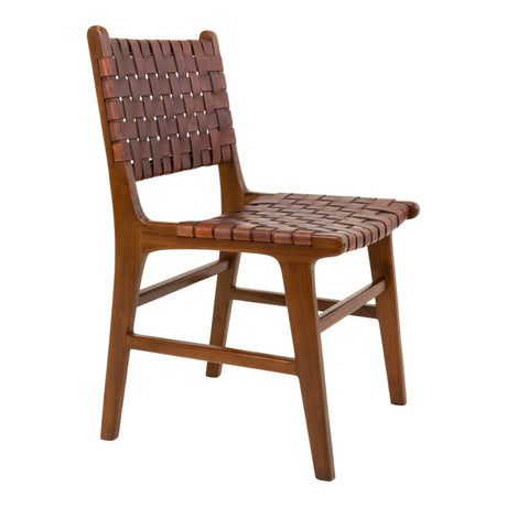 Scaun de dining Perugia - culoare maroMobCenter