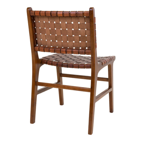 Scaun de dining Perugia - culoare maroMobCenter