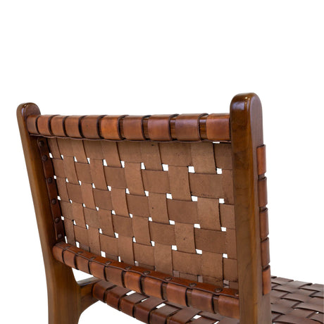 Scaun de dining Perugia - culoare maroMobCenter