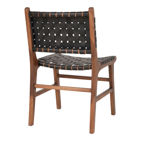 Scaun de dining Perugia - culoare negruMobCenter