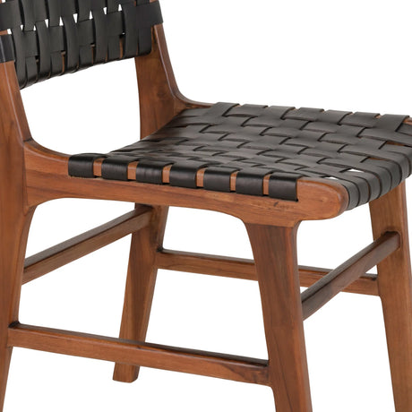 Scaun de dining Perugia - culoare negruMobCenter