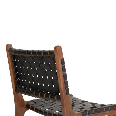 Scaun de dining Perugia - culoare negruMobCenter