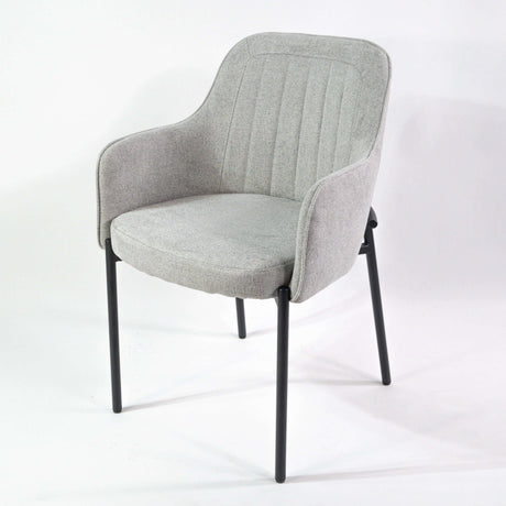 Scaun de dining Porto premium, culoarea griMobCenter