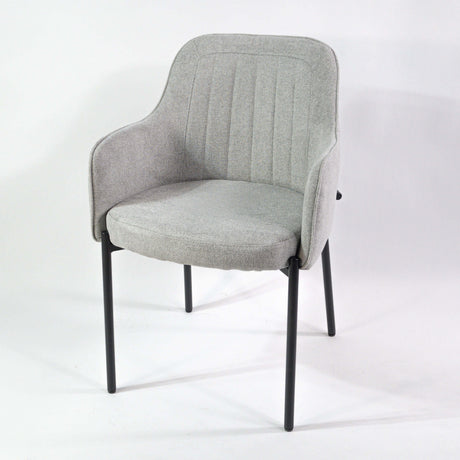 Scaun de dining Porto premium, culoarea griMobCenter