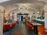 Scaun de restaurant Andor II cu tapițerie personalizată