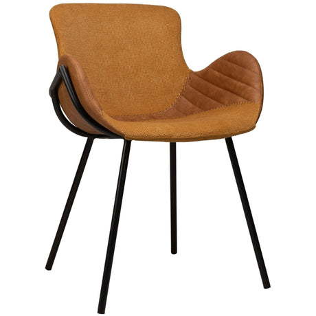 Scaun de restaurant Alya, culoare galbenMobCenter