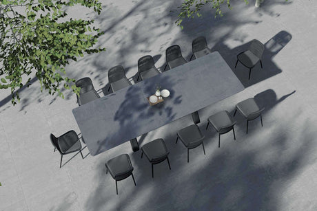 Scaun terasă exterior Como antracit – GrattoniMobCenter