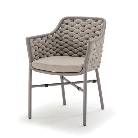Scaun terasă exterior Panama taupe/bej – GrattoniMobCenter