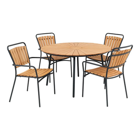 Set de dining de exterior Cleveland I. pentru 4 persoaneMobCenter