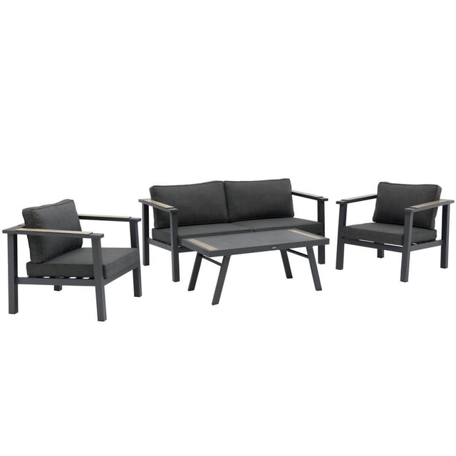 Set lounge de exterior Boulia pentru 4 persoaneMobCenter