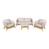 Set lounge de exterior Terracina pentru 4 persoaneMobCenter
