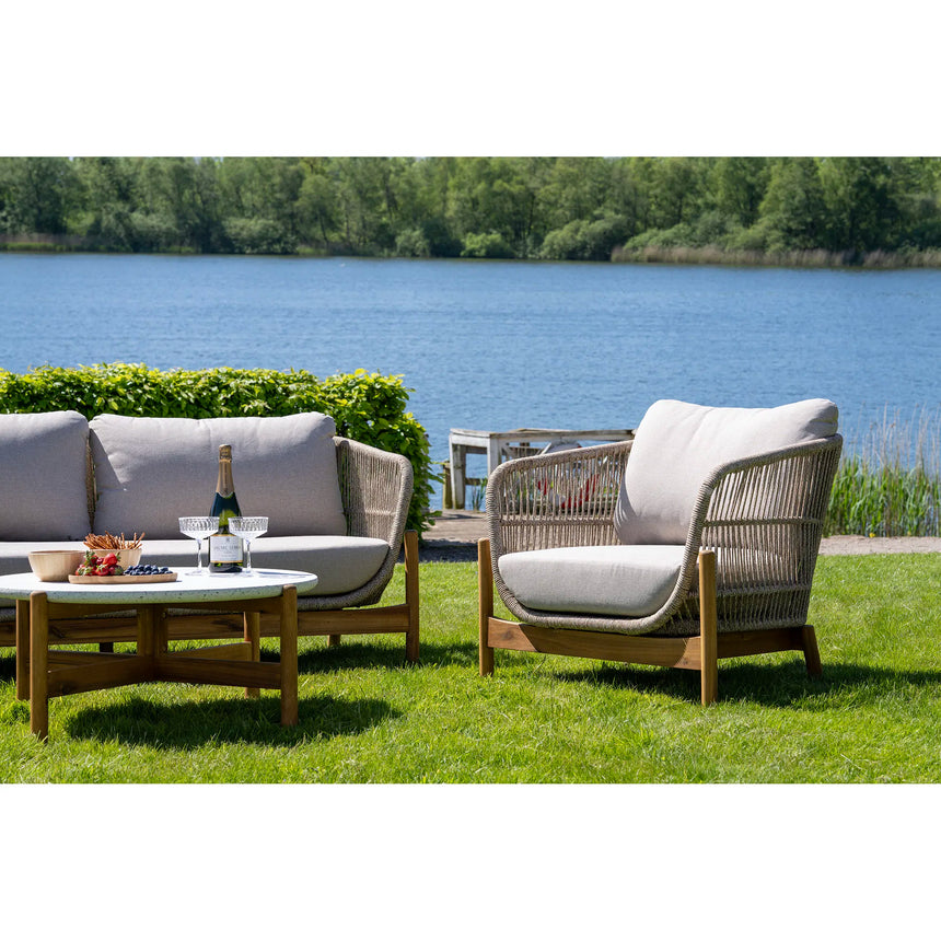 Set lounge de exterior Terracina pentru 4 persoaneMobCenter