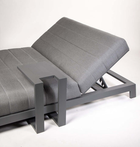 Sezlonguri de gradina Grattoni Bite-D, culoare antraciteMobCenter