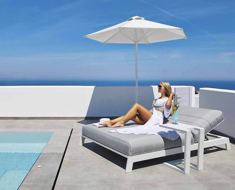 Sezlonguri de gradina Grattoni Bite-D, culoare antraciteMobCenter