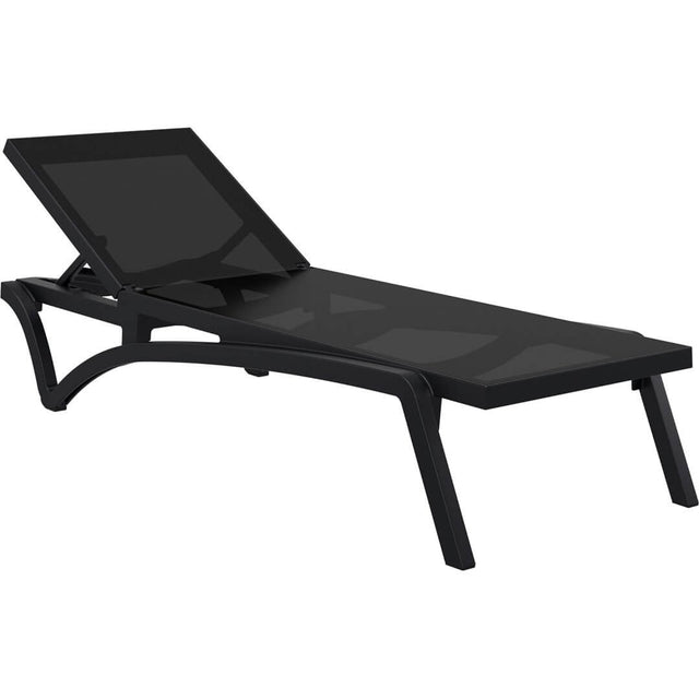 Sezlonguri de gradina Pacific - culoare negruMobCenter