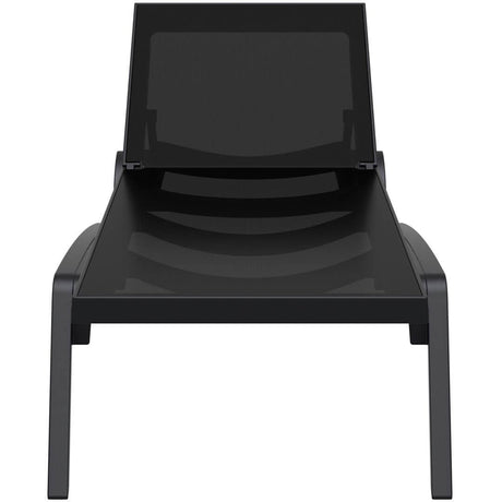 Sezlonguri de gradina Pacific - culoare negruMobCenter