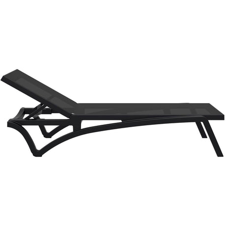 Sezlonguri de gradina Pacific - culoare negruMobCenter