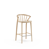 Scaun de bar Paged Sudoku H-9820 cu spătar cu șipci, 68 cm