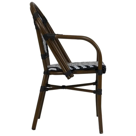 Toby I. scaun de terasa pentru exterior, cu brateMobCenter